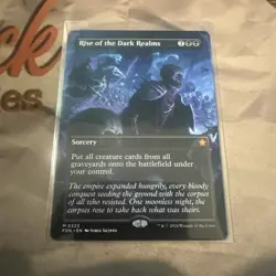 Magic MTG Rise of the Dark Realms 0323 Borderless Regular Mythic - Image 1