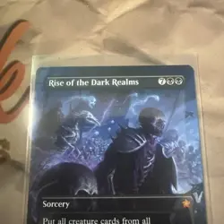 Magic MTG Rise of the Dark Realms 0323 Borderless Regular Mythic - Image 3