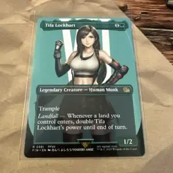 MTG Tifa Lockhart (Borderless) Final Fantasy Regular #0391 - Image 1