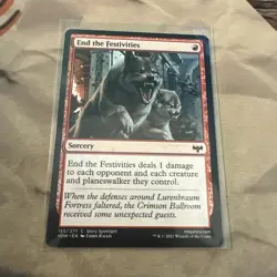 MTG End the Festivities Innistrad: Crimson Vow Regular #155 - Image 1