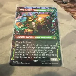 MTG Raph & Mikey, Troublemakers (Showcase)-0250-Teenage Mutant Ninja Turtles - Image 1