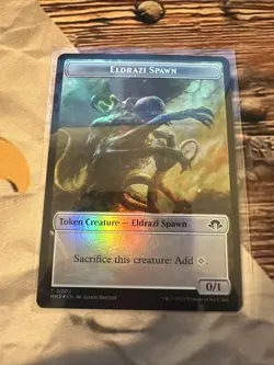 Eldrazi Spawn Spellgorger Weird Double Sided Token (foil) - MTG MH3 - Image 1