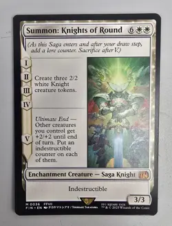 Summon: Knights of Round #36 - Final Fantasy MTG - Regular - Near Mint - Image 1