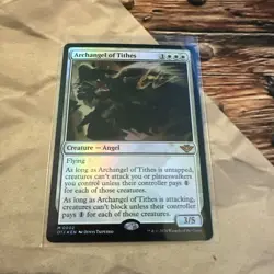 1 x Archangel of Tithes - Foil - Outlaws of Thunder Junction - NM-Mint - MTG - Image 1