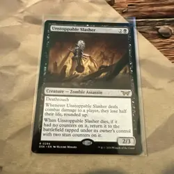 1 x Unstoppable Slasher (0119) - Duskmourn: House of Horror - NM/Mint - MTG Reg! - Image 1