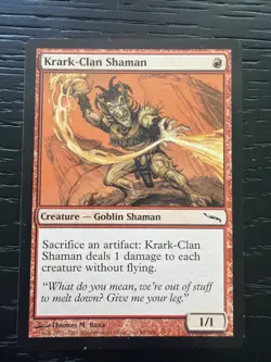 🔥🔥 Krark-Clan Shaman 🔥🔥 Mtg Mirrodin MT/NM Magic The Gathering - Image 1