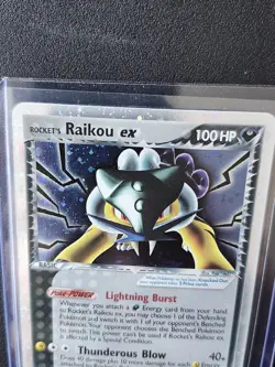 Rocket's Raikou ex - 108/107 - Secret Rare Holo ex Deoxys - Pokemon Card - LP - Image 5