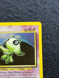 Pokemon TCG Celebi 3/64 Neo Revelation Holo Rare 2001 - Image 4