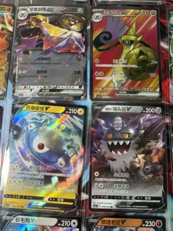 Pokemon 16 Card Lot nm V Max Mega Amazing Ex HOLO Rare Hits Only C71 - Image 2