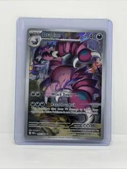 2026 Pokemon Drapion 097/088 Me03 Perfect Order Illustration Rare EN English - Image 1
