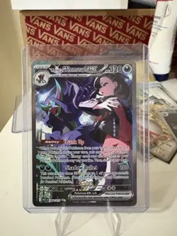 Pokemon Marnie's Grimmsnarl ex 287/217 Full Art Ultra Rare ASC Holo EN - Image 3