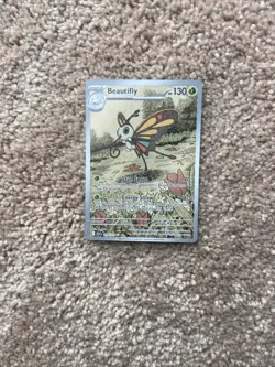 Beautifly 219/217 - Pokemon Ascended Heroes Illustration Rare IR Full Art Holo - Image 1