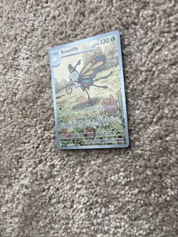 Beautifly 219/217 - Pokemon Ascended Heroes Illustration Rare IR Full Art Holo - Image 2
