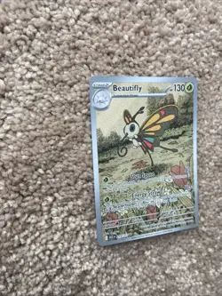 Beautifly 219/217 - Pokemon Ascended Heroes Illustration Rare IR Full Art Holo - Image 3