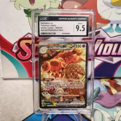 CGC 9.5 Dachsbun ex 169/142 SIR - Stellar Crown - Pokemon TCG - SHIPS FAST - Image 1
