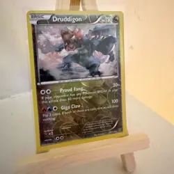 Druddigon 83/114 XY: Steam Siege Reverse Holo Pokemon TCG - Image 2