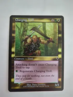 MTG Charging Troll Invasion 239/350 Foil Uncommon - Image 1