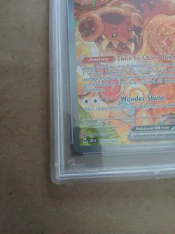 2024 POKEMON SCR EN-STELLAR CROWN SPECIAL ILLUSTRATION RARE DACHSBUN EX PSA 9 - Image 5