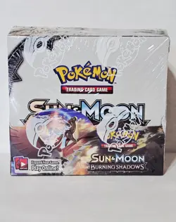 2017 Pokemon Sun & Moon Burning Shadows Factory Sealed Booster Box - Image 1