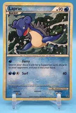Lapras HGSS14 HGSS Black Star Promo Holo Promo Pokemon TCG - Image 1