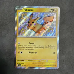 Pikachu 131/091 Holo Shiny Rare SV Paldean Fates 2024 Pokemon PAF Near Mint NM+ - Image 1