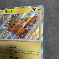 Pikachu 131/091 Holo Shiny Rare SV Paldean Fates 2024 Pokemon PAF Near Mint NM+ - Image 3