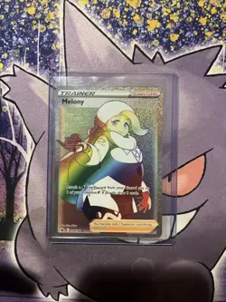 Melony Chilling Reign 218/198 Holo Secret Rare Pokemon TCG - Image 1