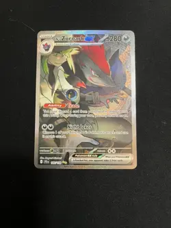 Pokemon N's Zoroark EX 185/159 Journey Together NM - Image 1