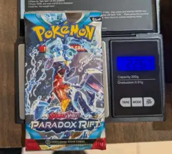 Paradox Rift Booster Pack - Heavy 22.67g - Sealed - Pokemon TCG Scarlet & Violet - Image 1