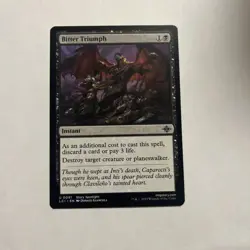 2023 Magic: The Gathering Lost Caverns of Ixalan Bitter Triumph #91 - Image 1