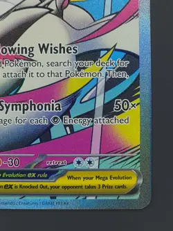 Mega Gardevoir ex 032 Black Star Promo Pokemon TCG Mega Attack Rare Near Mint - Image 5