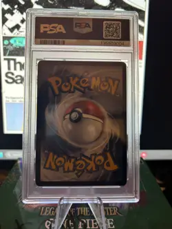 2025 POKEMON DRI EN-DESTINED RIVALS ILLUSTRATION RARE #193 MISTY'S PSYDUCK PSA 9 - Image 2