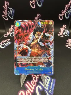 Monkey D. Luffy (Alt Art) OP11-118 SEC A Fist of Divine Speed One Piece TCG Eng. - Image 1