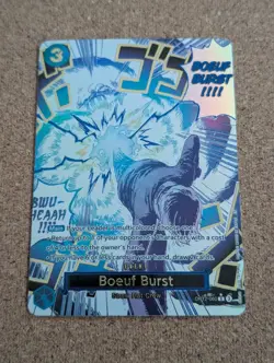 One Piece Boeuf Burst (Alternate Art) OP12-060 Legacy of the Master Foil NM - Image 1