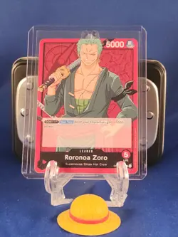 Roronoa Zoro - OP01-001 - Leader - English - Near Mint - One Piece CCG - Image 1