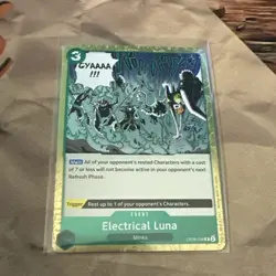 Electrical Luna OP08-036 Two Legends Foil One Piece! - Image 1