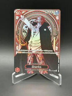 One Piece - Shanks - Manga - SR Alternate - Silver - OP09-004 - Image 1