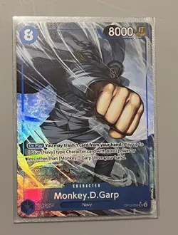 Monkey.D.Garp (Alt Art) OP12-056 Legacy of the Master One Piece English - Image 1