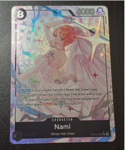 One Piece Eng OP15-086 Nami Alt Art Parallel Adventure on Kamis Island Wedding - Image 1