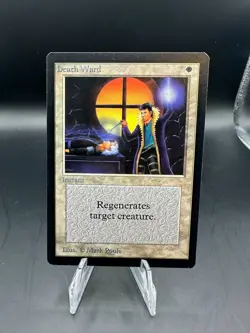 MTG MAGIC THE GATHERING BETA DEATH WARD - Image 1