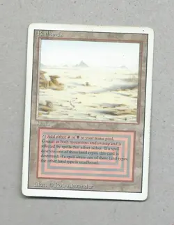 MTG Badlands Revised Dual Land - Image 1