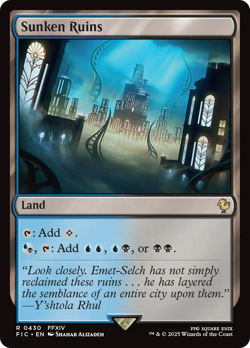 MTG - Sunken Ruins [FINAL FANTASY Commander] - Image 1