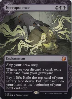 Necropotence M Wilds of Eldraine: Enchanting Tales 31 - LP - Image 1