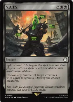 V.A.T.S. R Universes Beyond: Fallout 50 LP-NM - Image 1