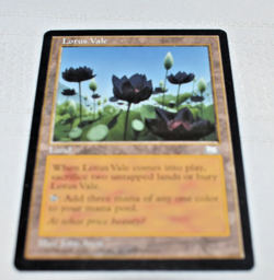 Magic card: Lotus Vale Land Weatherlight John Avon - Image 1