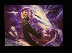 MTG Final Fantasy Art Series Cloud's Limit Break x1 NM Art Card - Image 1