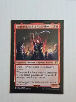 Raubahn, Bull of Ala Mhigo - Final Fantasy - NM - MTG Magic - Rare - Creature - Image 1