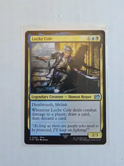 Locke Cole - Final Fantasy - NM - MTG Magic - Uncommon - Creature - Image 1