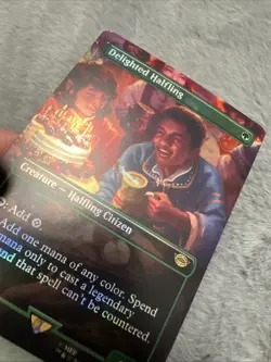 Delighted Halfling (Borderless) Universes Beyond: the Lord of the Rings:... - Image 4