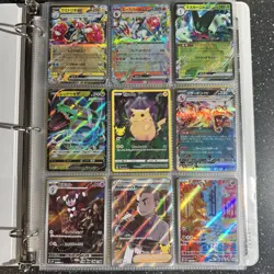 Pokemon Cards Huge Collection Binder COMIC CGC Alt Art Pikachu Charizard LOT 1 - Image 1